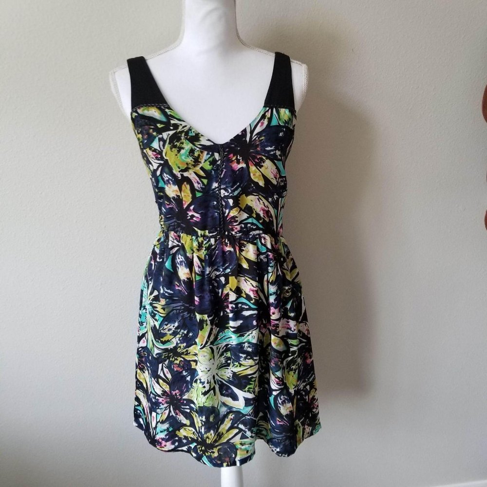Dex  / Medium / Chiffon Multi Color Summer Dress